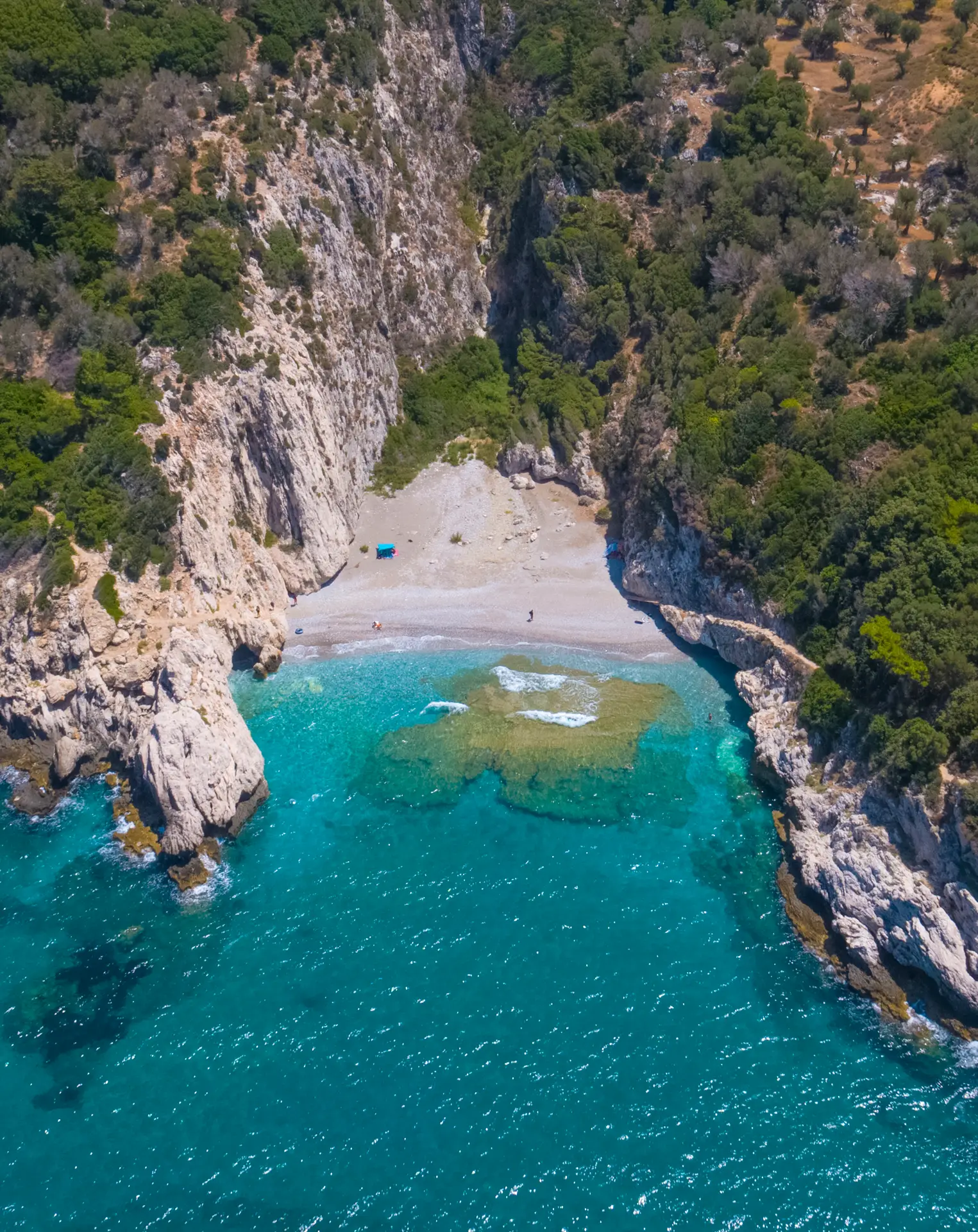 Mikro Seitani in Samos Greece