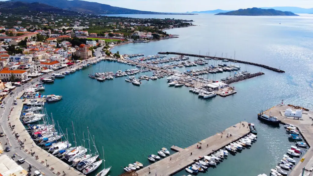 Aegina Marina Greece