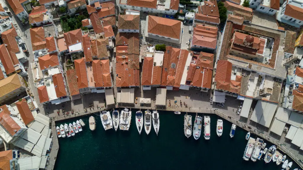 Hydra island in Greece