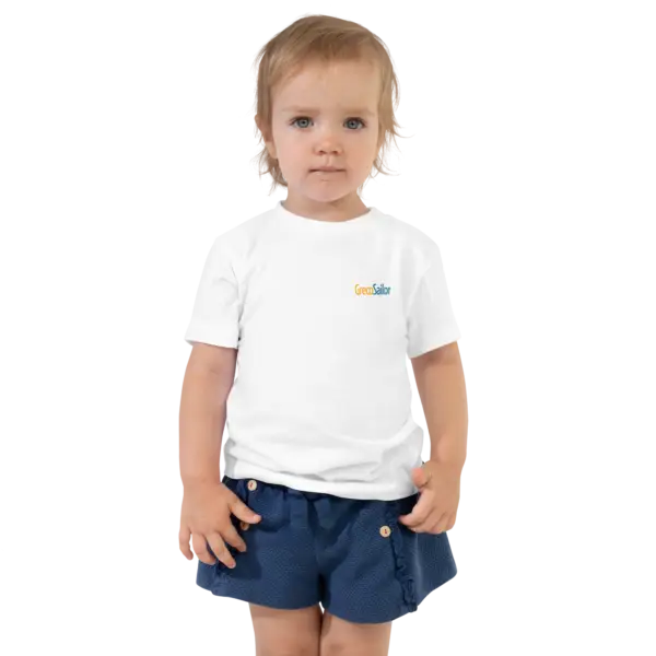 White Toddler Staple T-Shirt