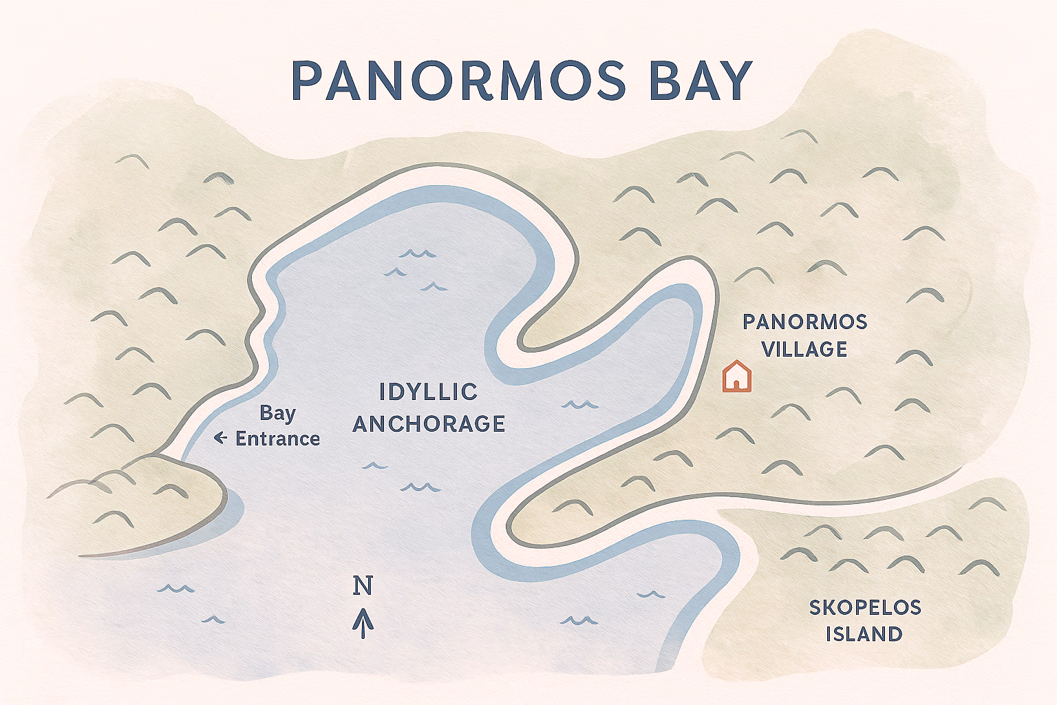 Panormos Bay – Map preview